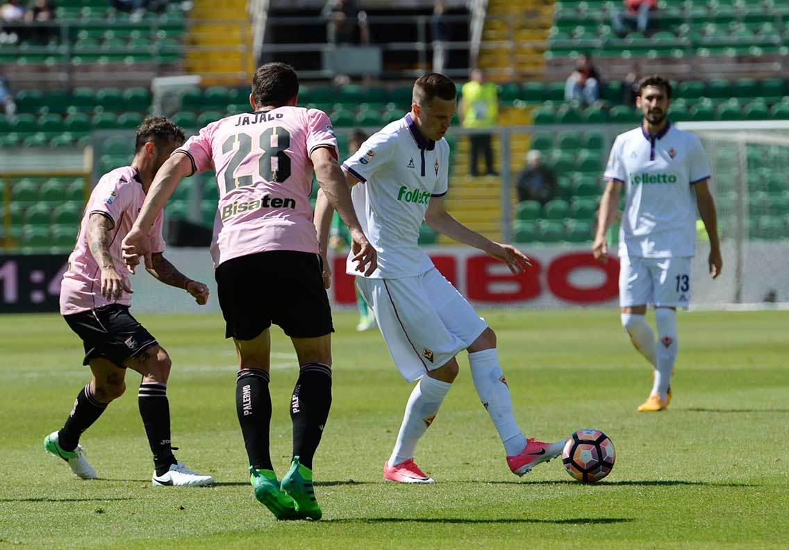 Palermo-Fiorentina Ilicic jajalo