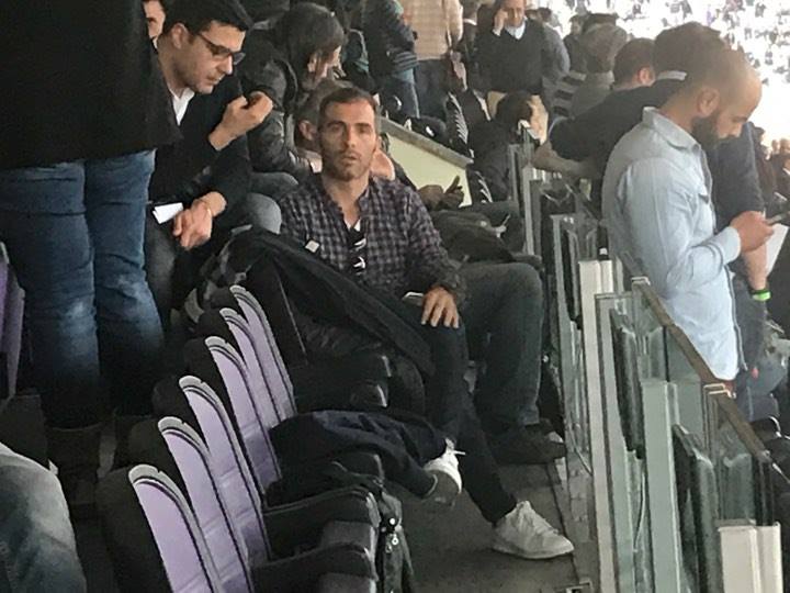 Sugli spalti per Fiorentina-Bologna anche il doppio ex Enzo Maresca (FOTO)