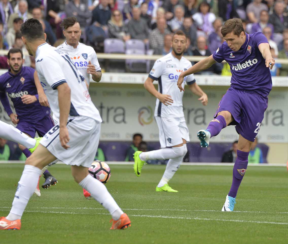 Empoli con La Gumina-Caputo davanti. Traoré-Bennacer-Krunic in mediana