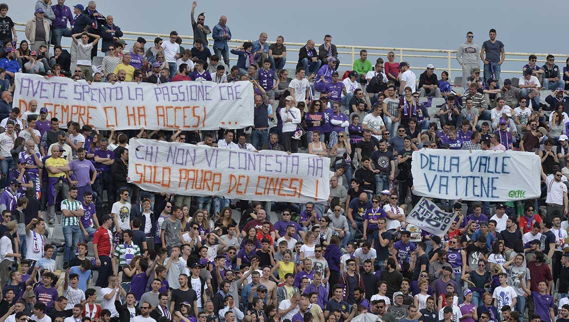 Fiorentina-Bologna Striscioni