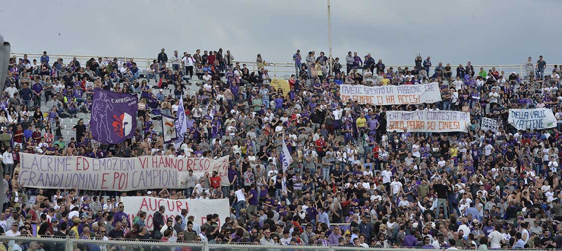 Fiorentina-Bologna Striscioni