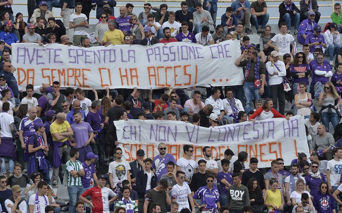 Fiorentina-Bologna Striscioni