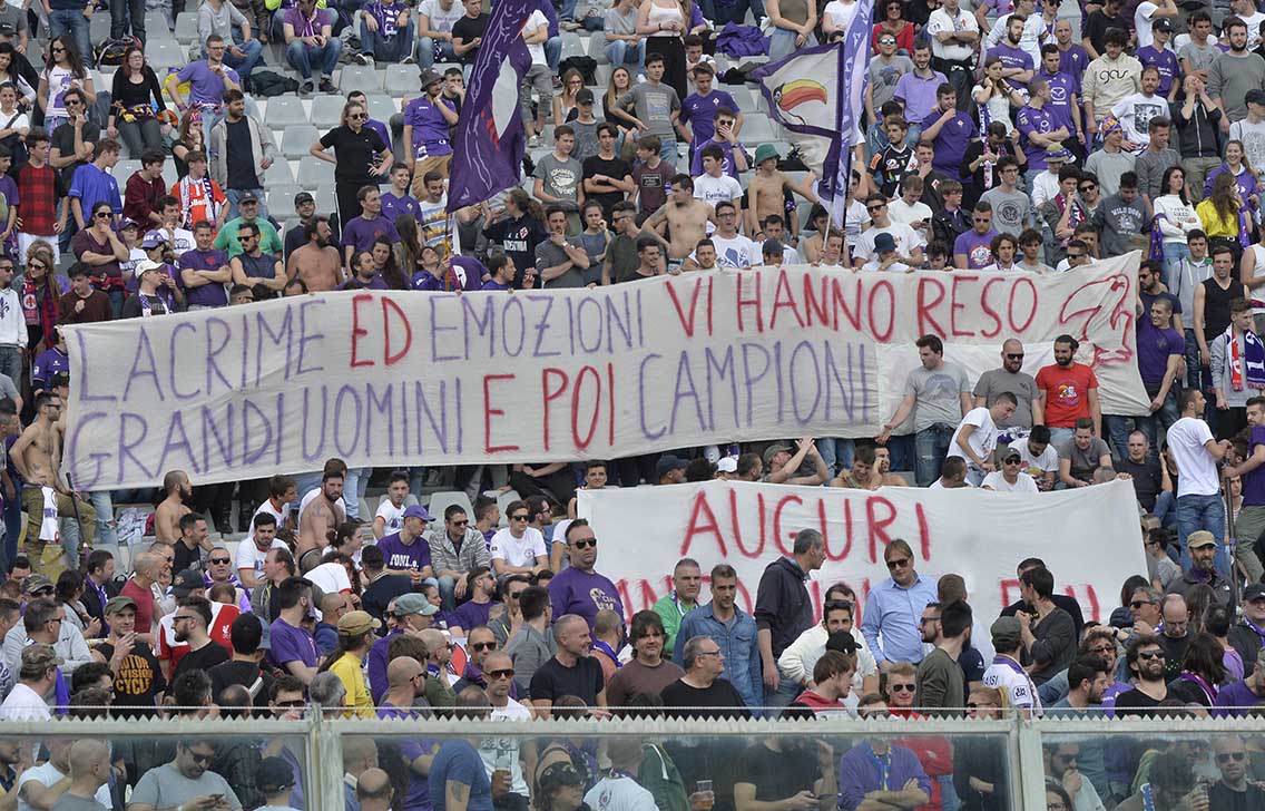 Fiorentina-Bologna Striscione