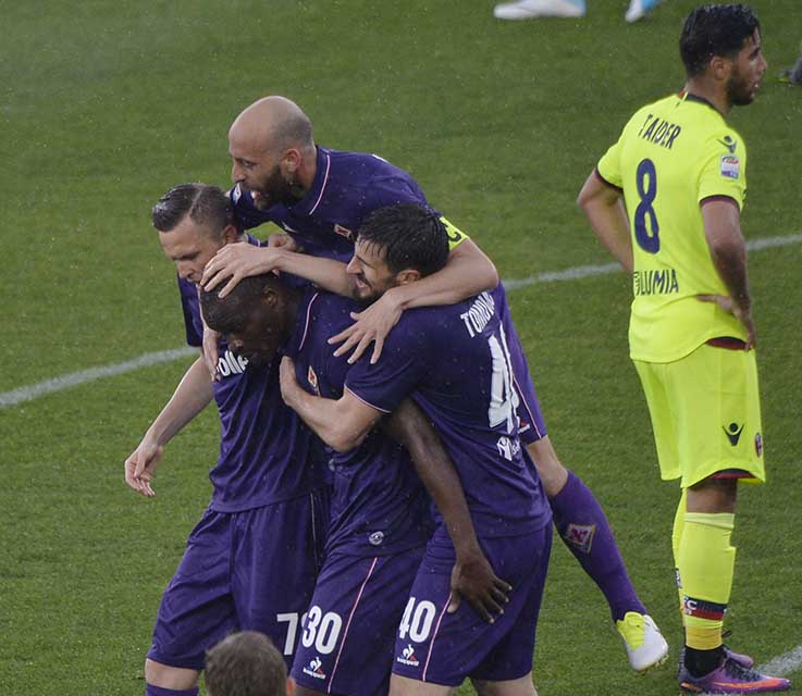 Babacar accende la Fiorentina: terza vittoria di fila per la squadra viola