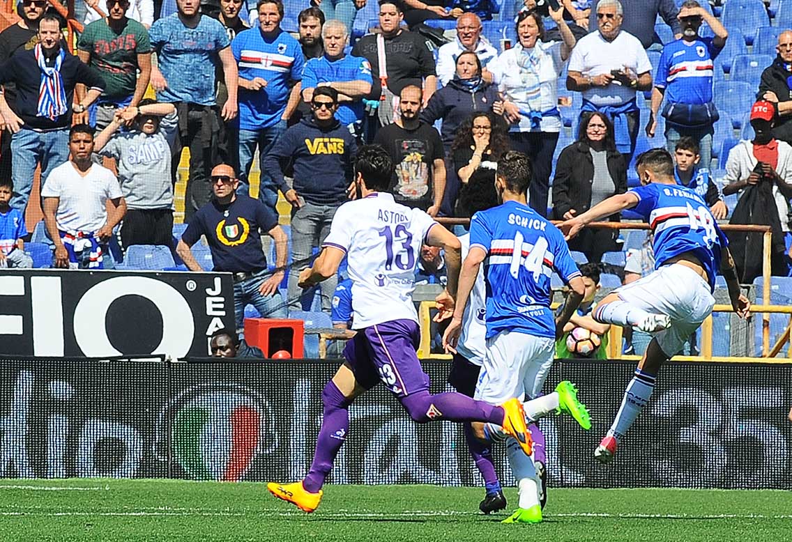Bruno fernandes Sampdoria-Fiorentina