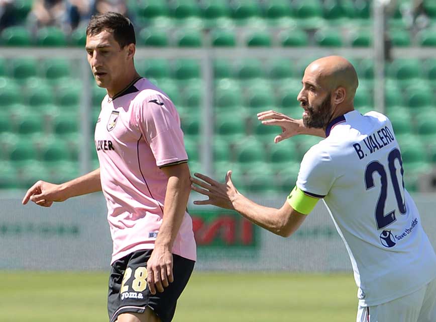 Palermo-Fiorentina Borja Valero
