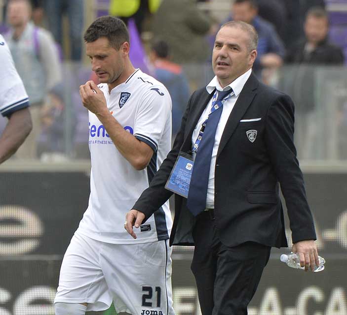 Empoli: oggi giorno decisivo per Antonelli. Per Pasqual decisione in extremis