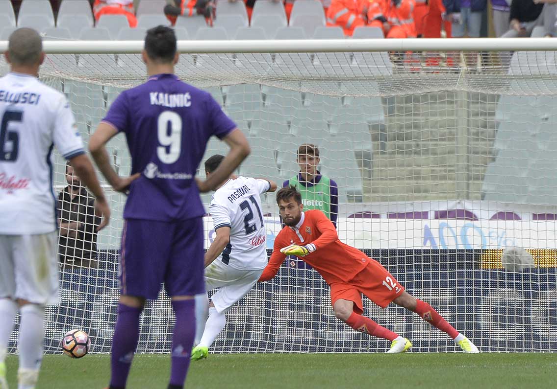 Fiorentina-Empoli Rigore Pasqual