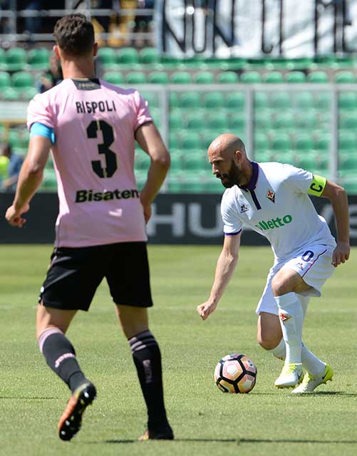 Palermo-Fiorentina Borja Valero