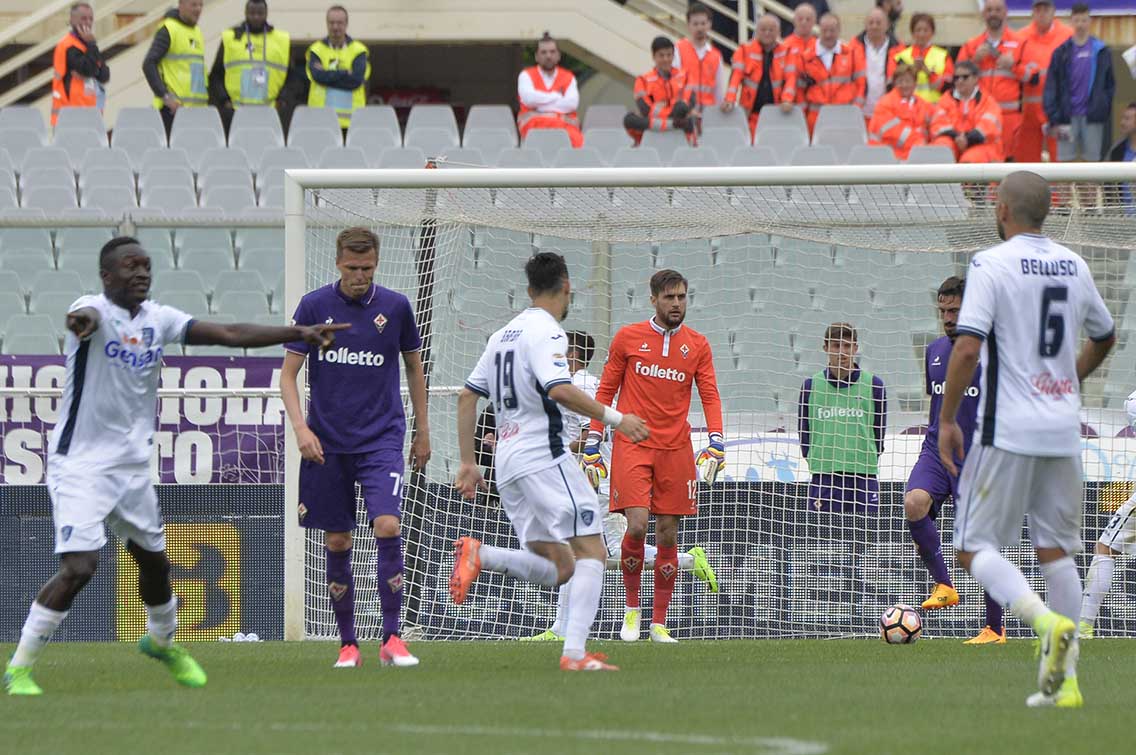 Fiorentina-Empoli Rigore Pasqual