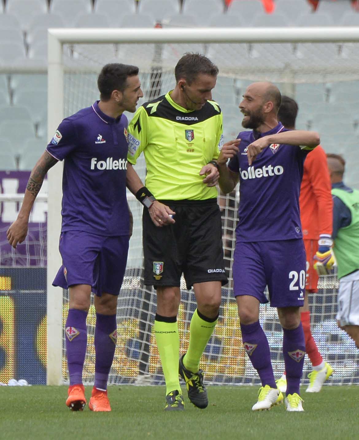 Fiorentina-Empoli Mazzoleni Vecino Borja Valero