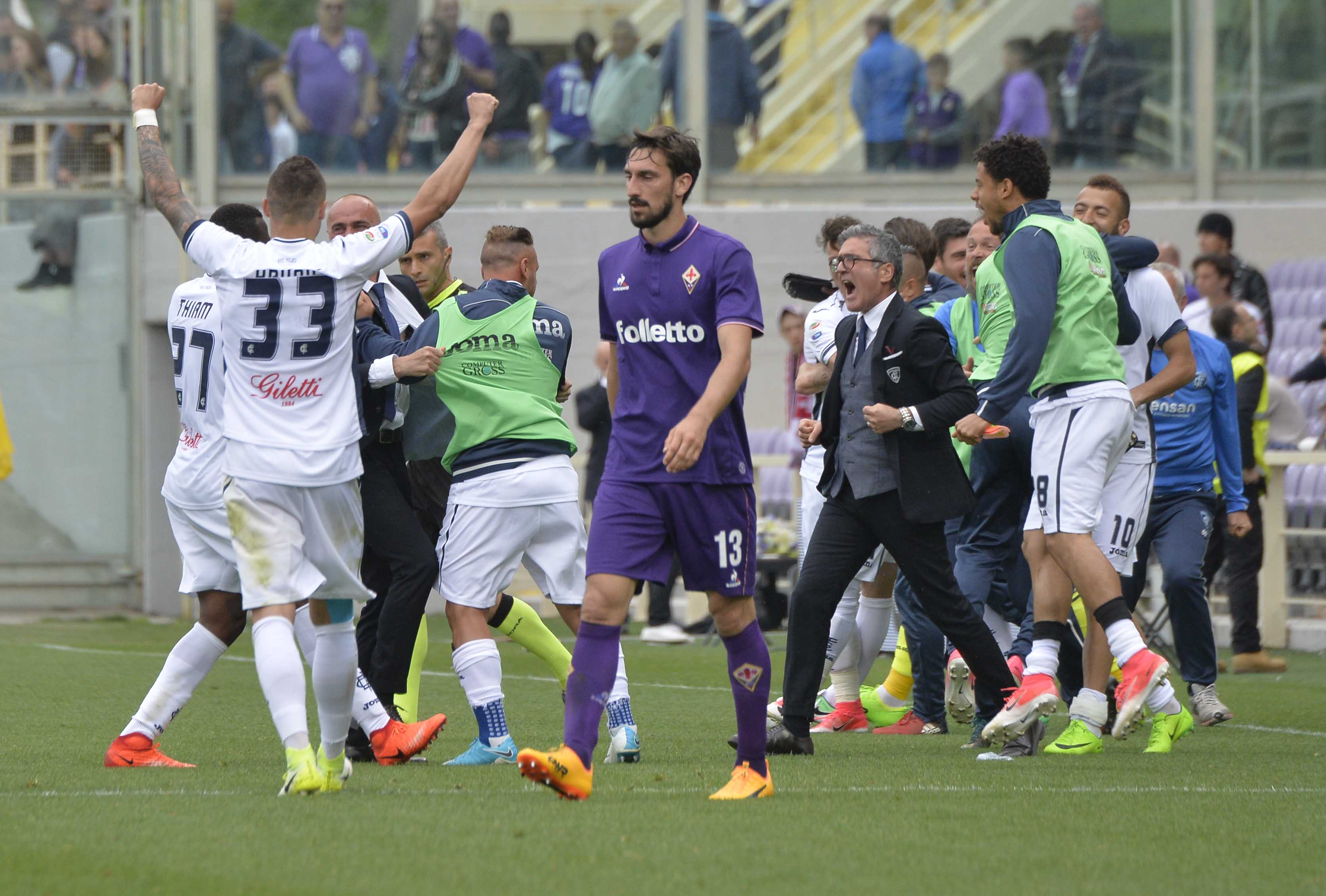 Fiorentina-Empoli Esultanza
