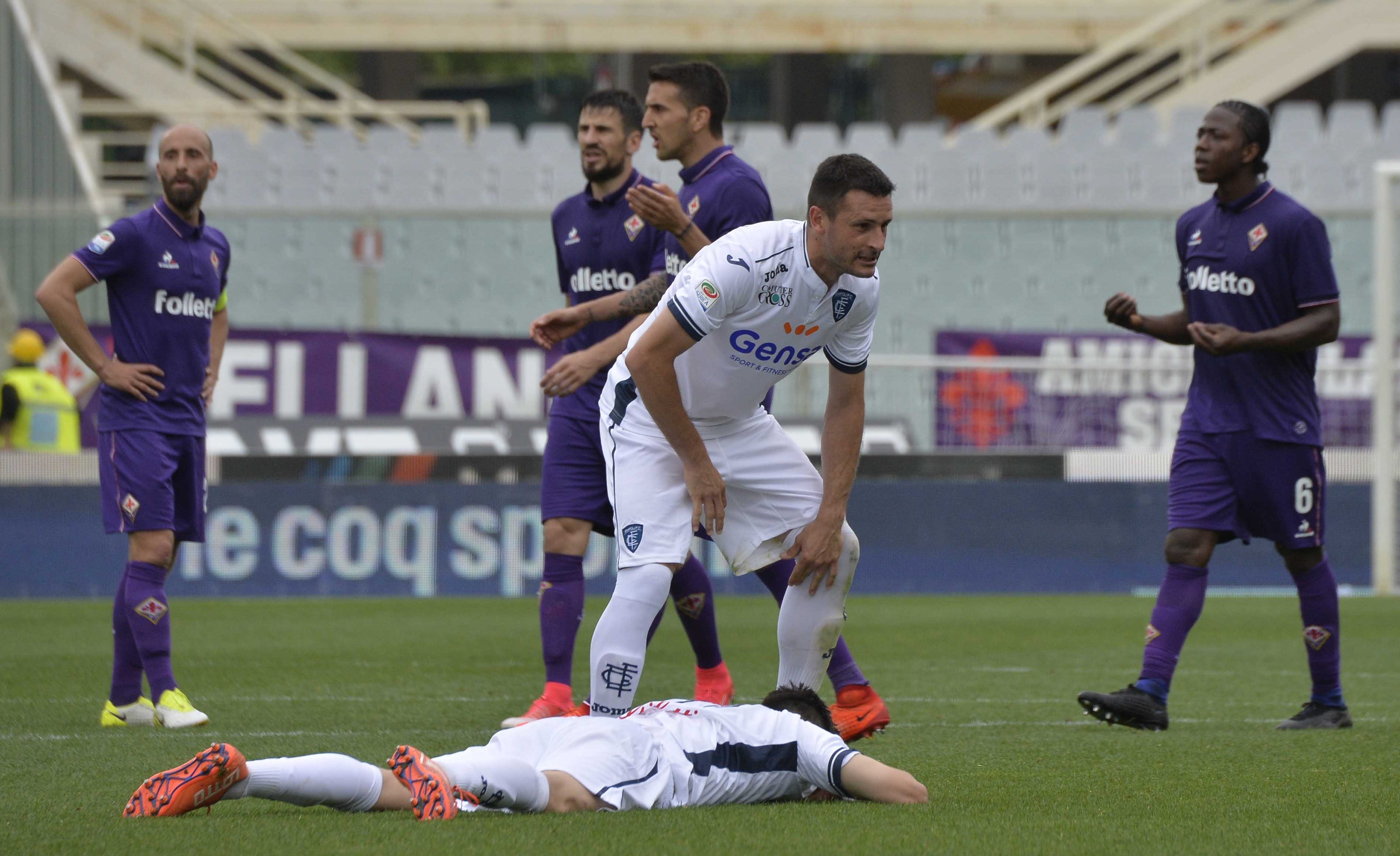 Qui Empoli: oggi riposo, domani allenamento. Da valutare Pasqual