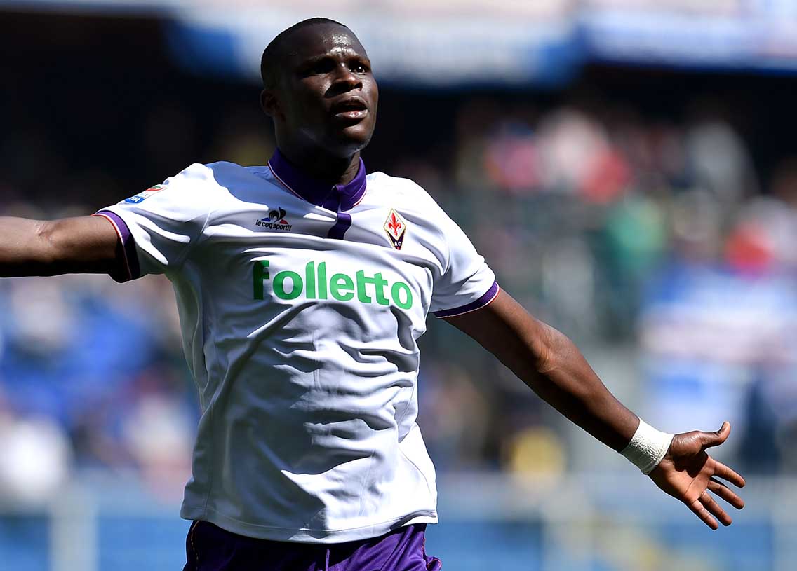 Babacar SAMPDORIA-FIORENTINA 09-04-2017. GALASSI SILVANO