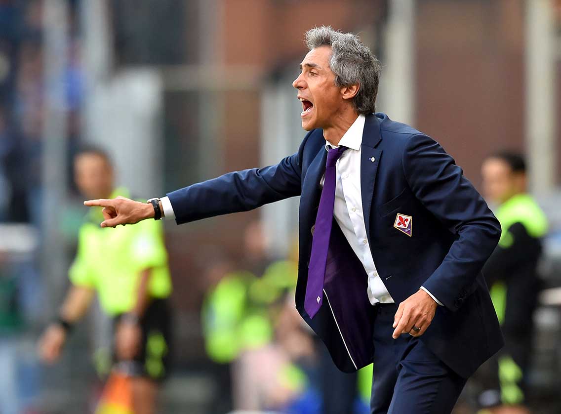 Sousa SAMPDORIA-FIORENTINA 09-04-2017. GALASSI SILVANO