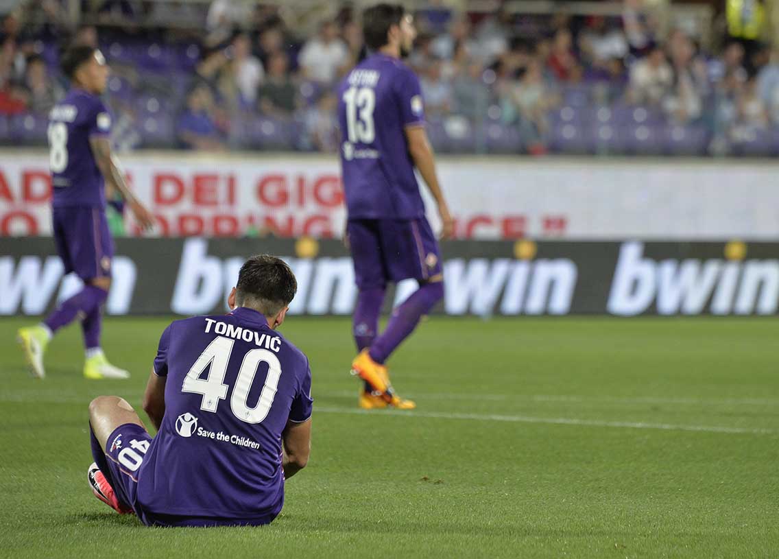 Fiorentina-Pescara Tomovic