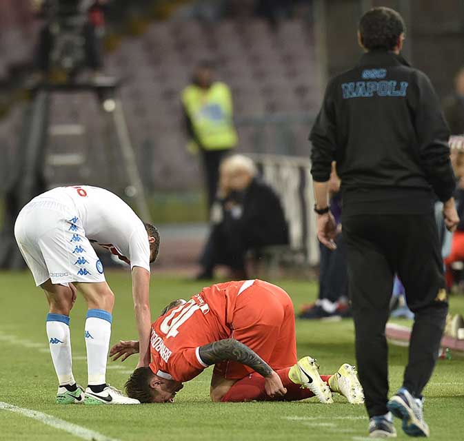 NAPOLI-FIORENTINA 20-05-2017 GALASSI SILVANO