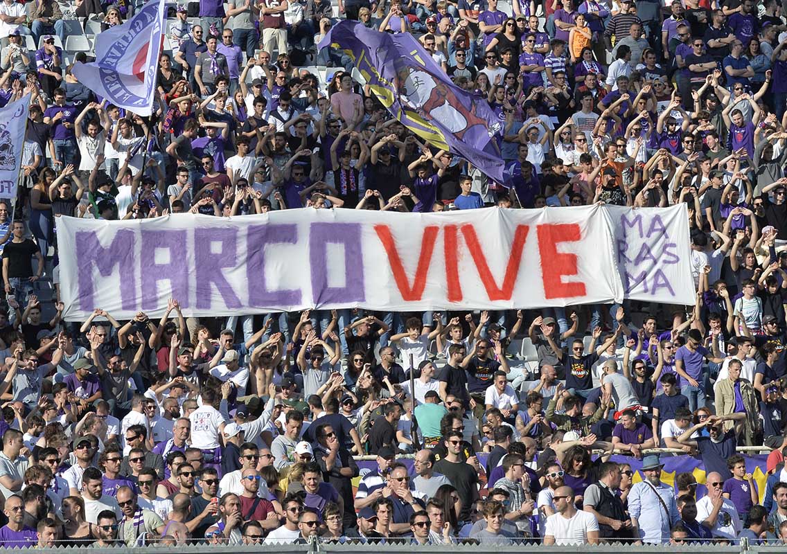 Alle 19 sotto la Curva Fiesole sarà inaugurata la targa in ricordo di Marco Ficini