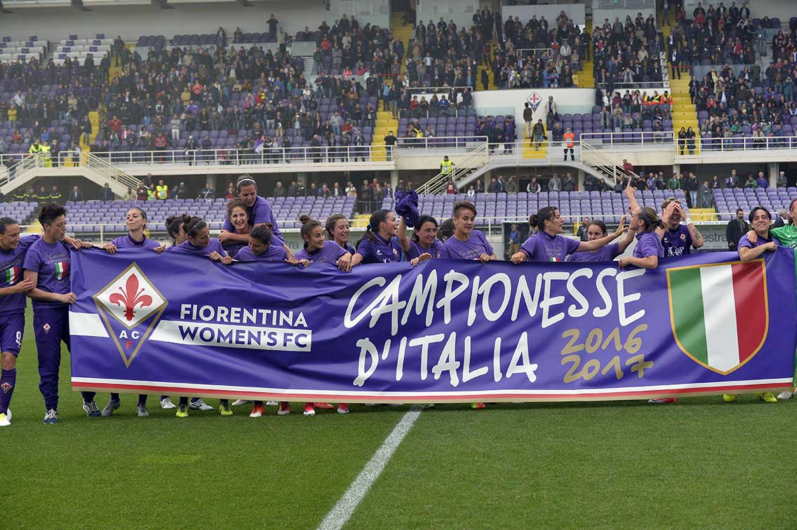 Fiorentina Women's, oggi la premiazione Scudetto. Poi la Coppa Italia