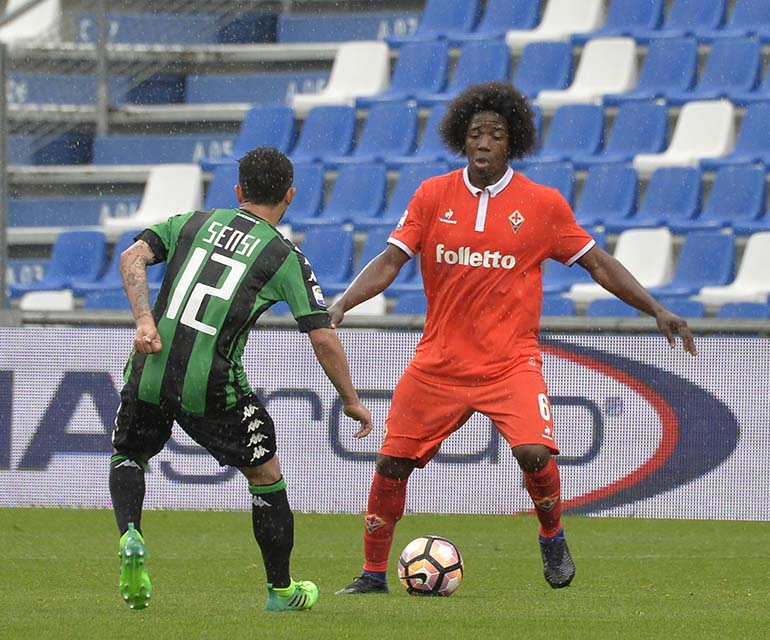 Sassuolo-Fiorentina Carlos Sanchez