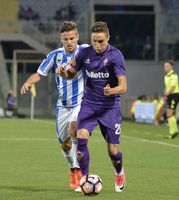 Fiorentina-Pescara Chiesa
