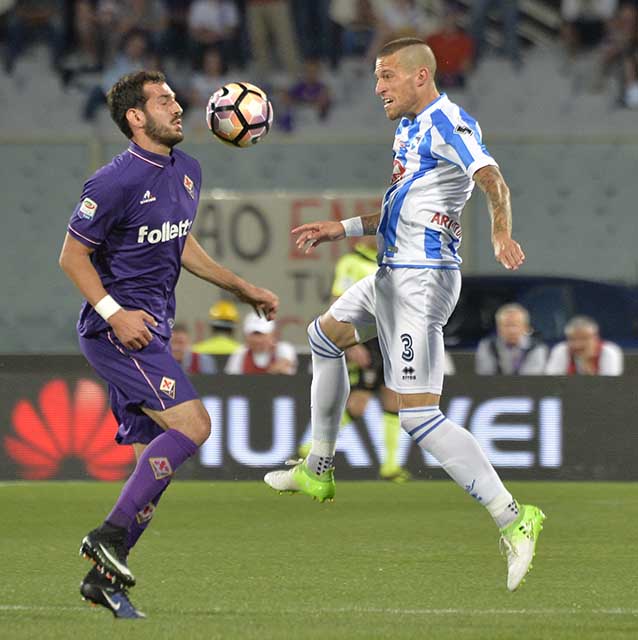 Fiorentina-Pescara Saponara Biraghi