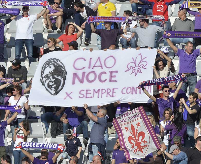 Fiorentina-Lazio Striscione