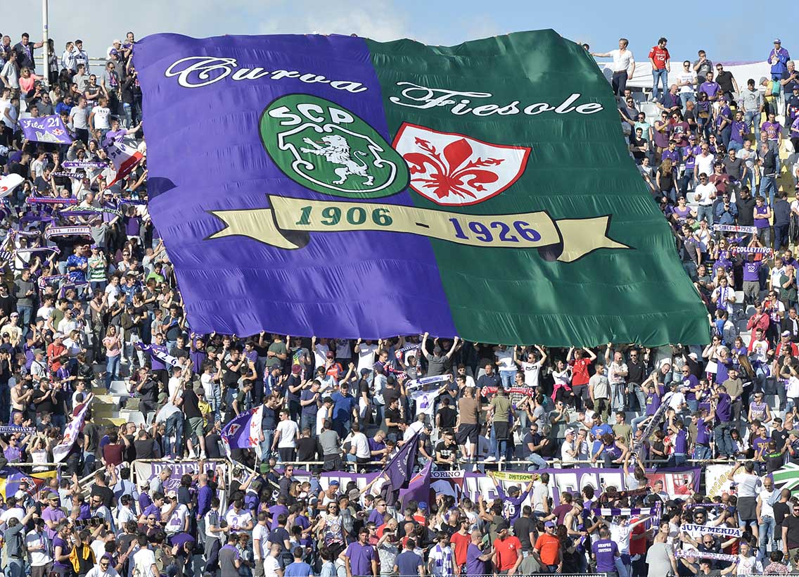 Fiorentina atterrata a Lisbona in vista dell'amichevole di domani con lo Sporting