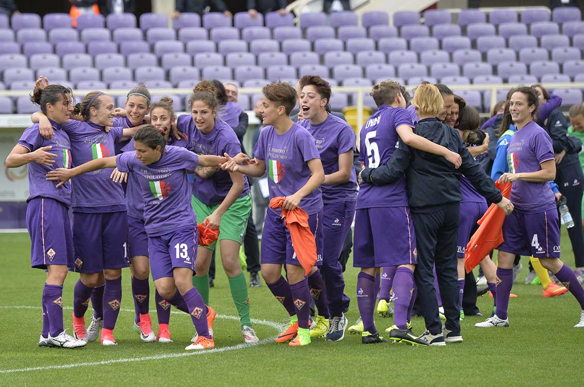 Fiorentina Women's, la festa scudetto nelle IMMAGINI di VI.IT