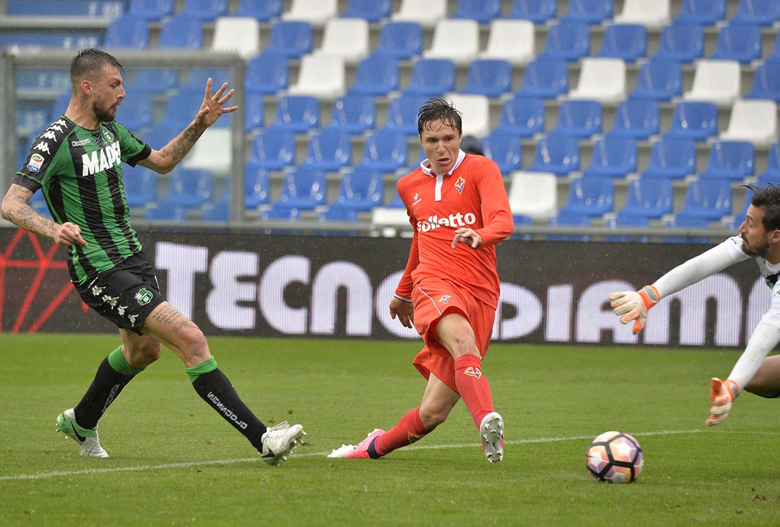 Sassuolo-Fiorentina Chiesa