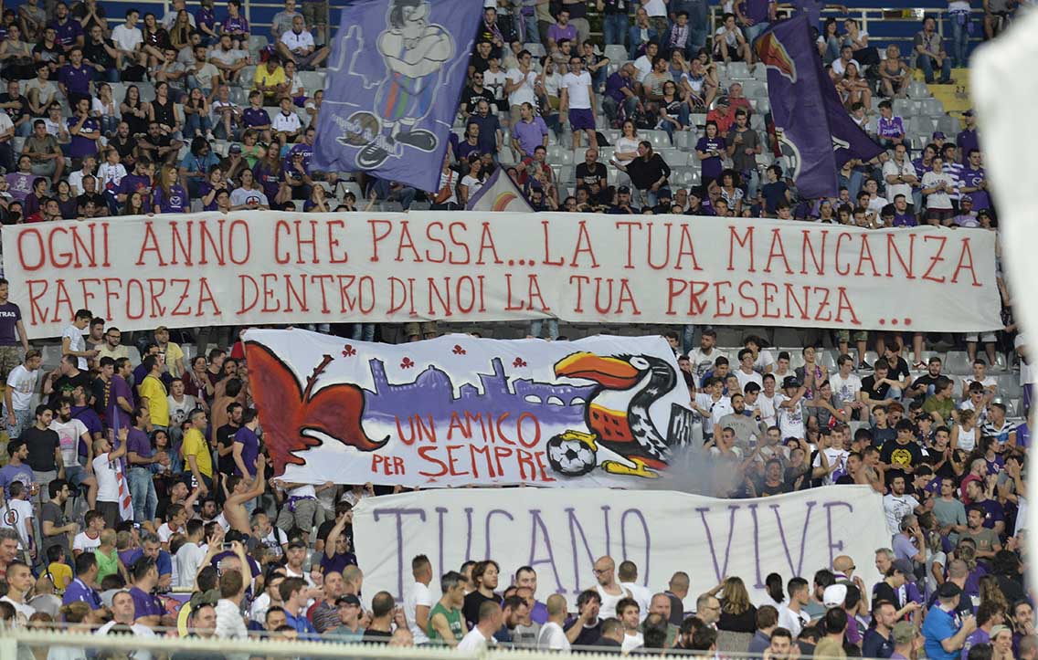 Fiorentina-Pescara striscione