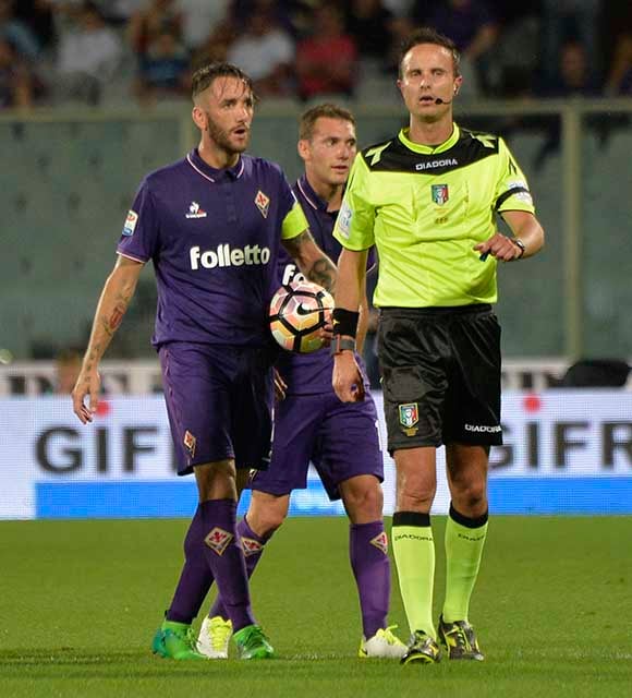 Fiorentina-Pescara Gonzalo Martinelli