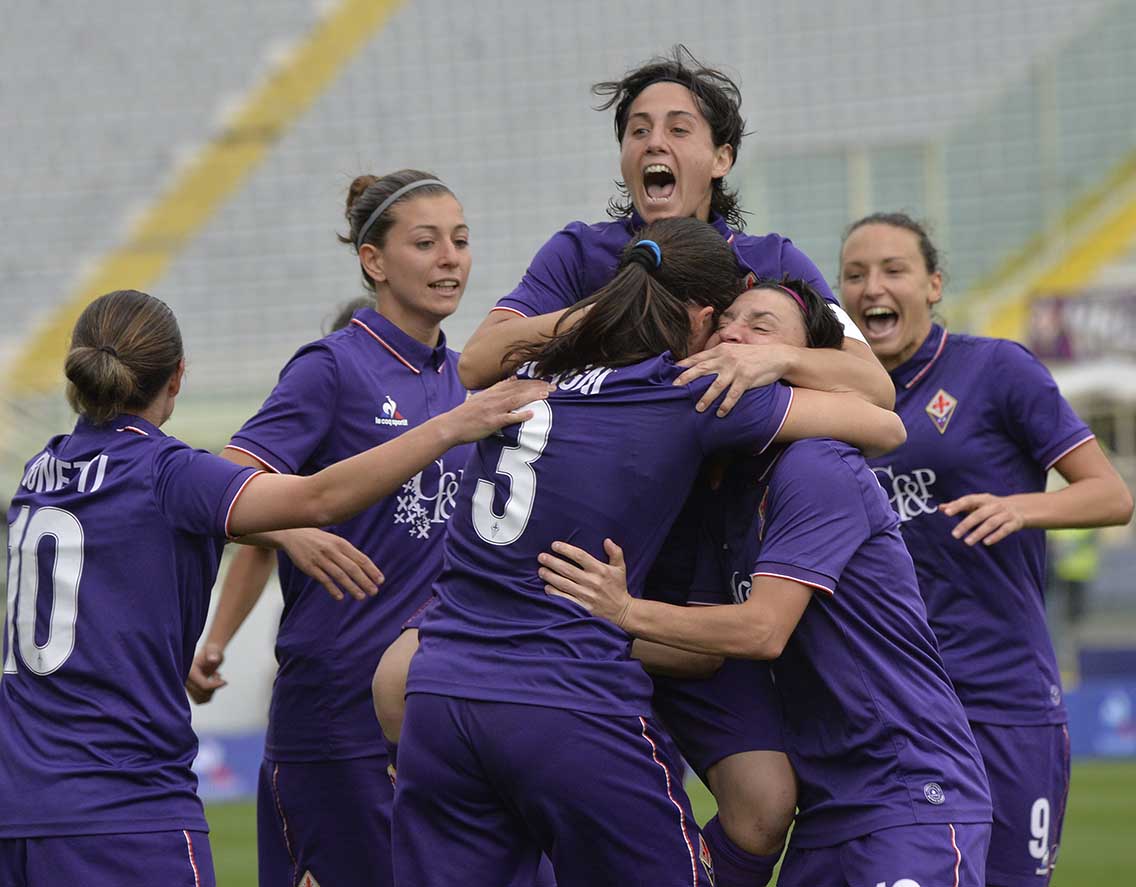 Women's. Con l'Empoli derby per la finale di Coppa. Domenica sfilata al Franchi