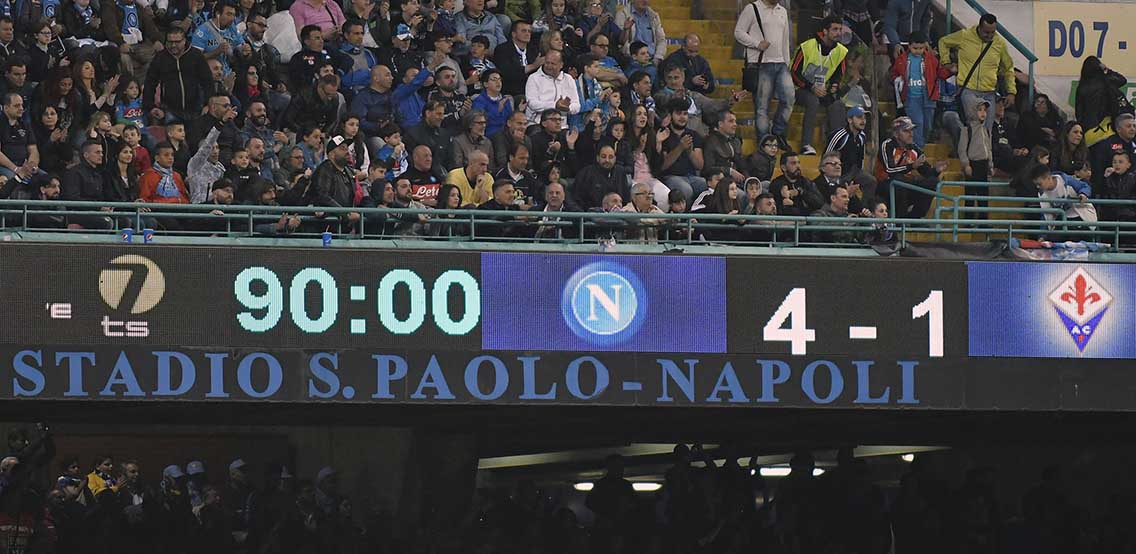 NAPOLI-FIORENTINA 20-05-2017 GALASSI SILVANO