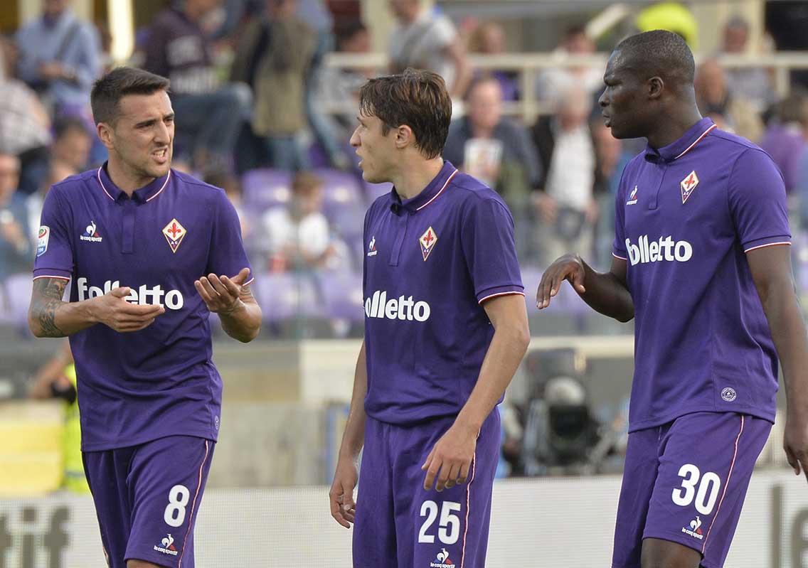 Fiorentina-Lazio Vecino Chiesa Babacar