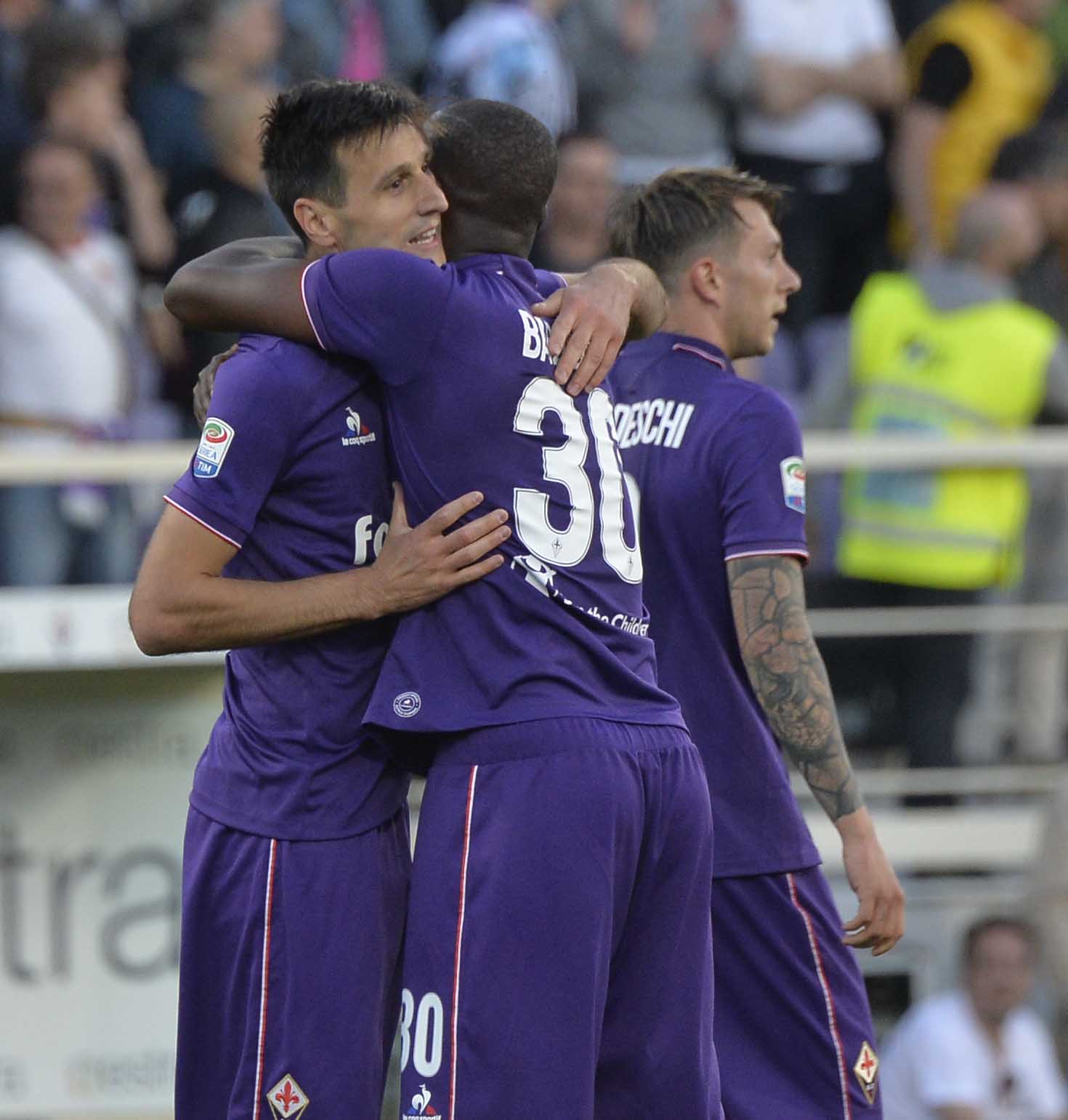 Fiorentina-Lazio Kalinic Babacar