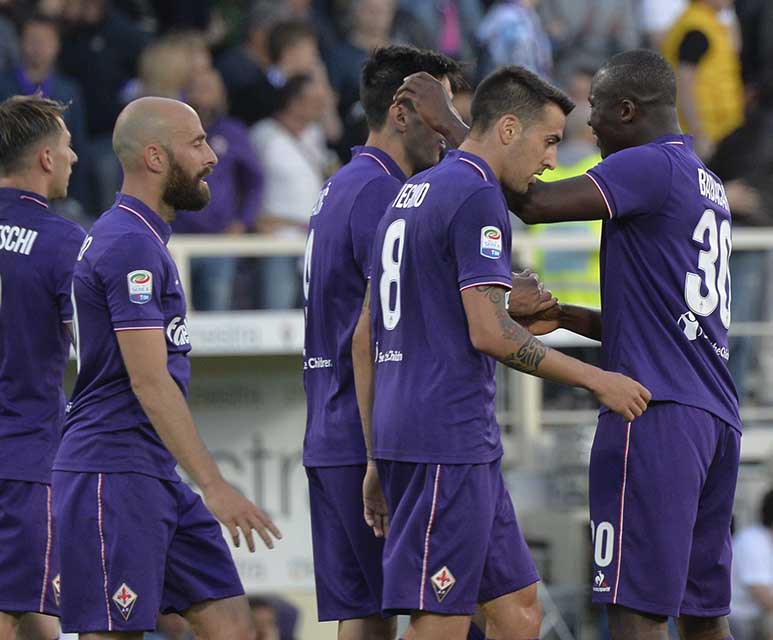 Fiorentina-Lazio vecino Babacar kalinic