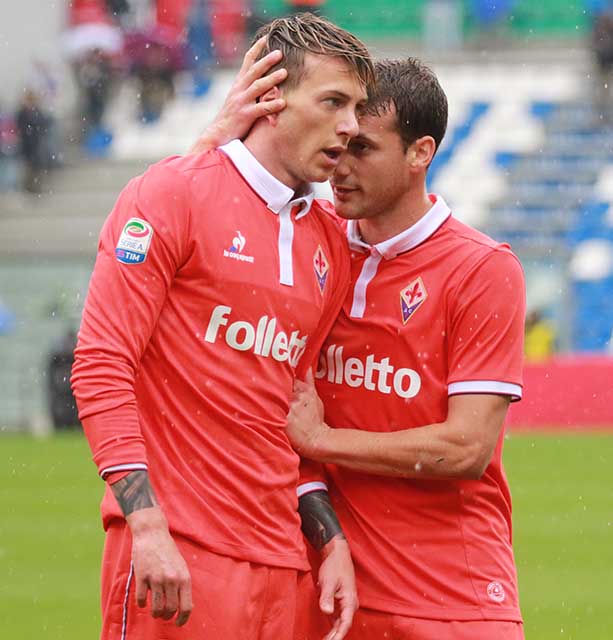 Con il gol al Sassuolo Berna entra nella top 15 dei marcatori di A. Per lui 11 reti