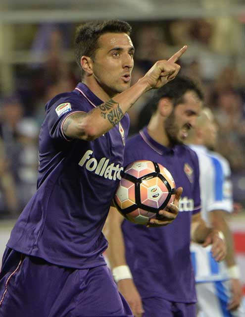 Fiorentina-Pescara Vecino