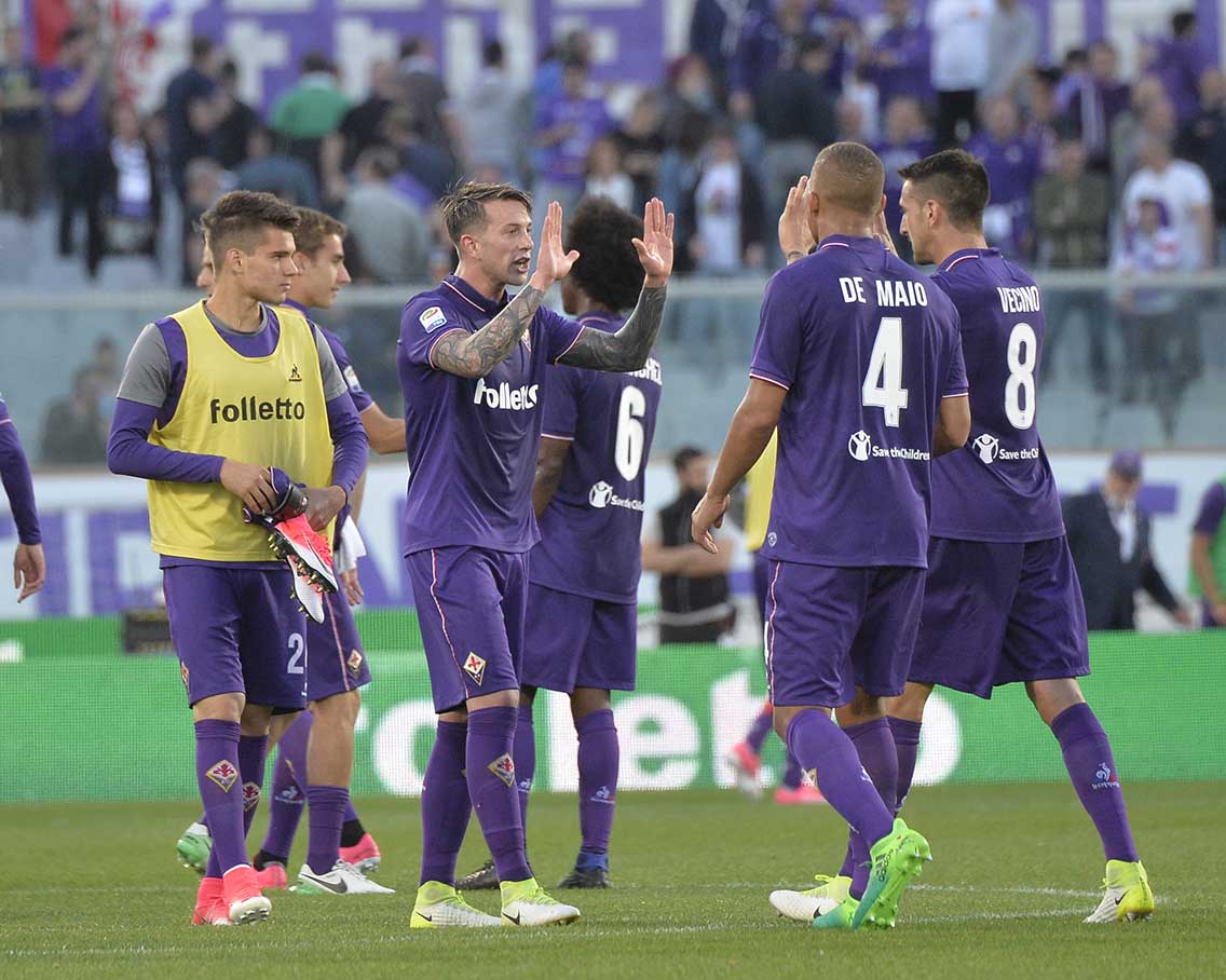 Fiorentina-Lazio De maio Bernardeschi Vecino