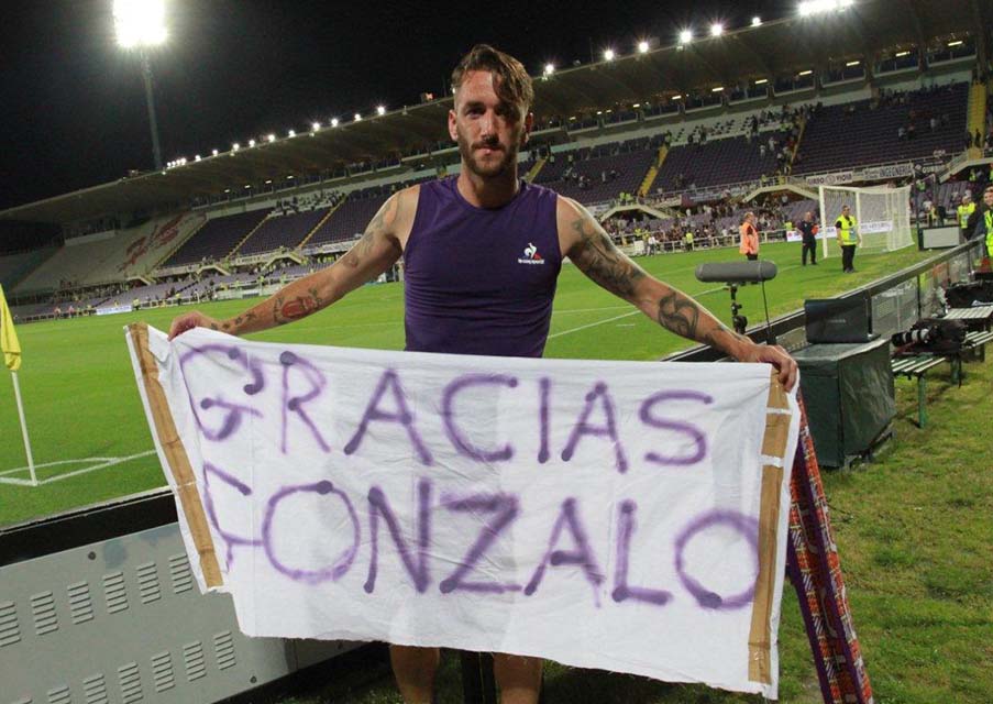 Gonzalo Rodriguez: "Coraggio Italia. Un grande abbraccio alla mia Firenze"