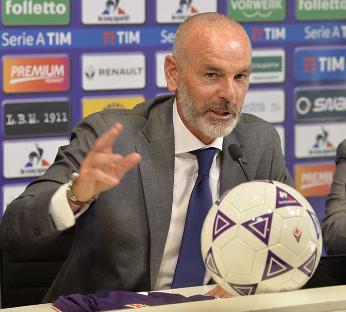 FIORENTINA 07-06-2017. PRESENTAZIONE DI STEFANO PIOLI. GALASSI SILVANO
