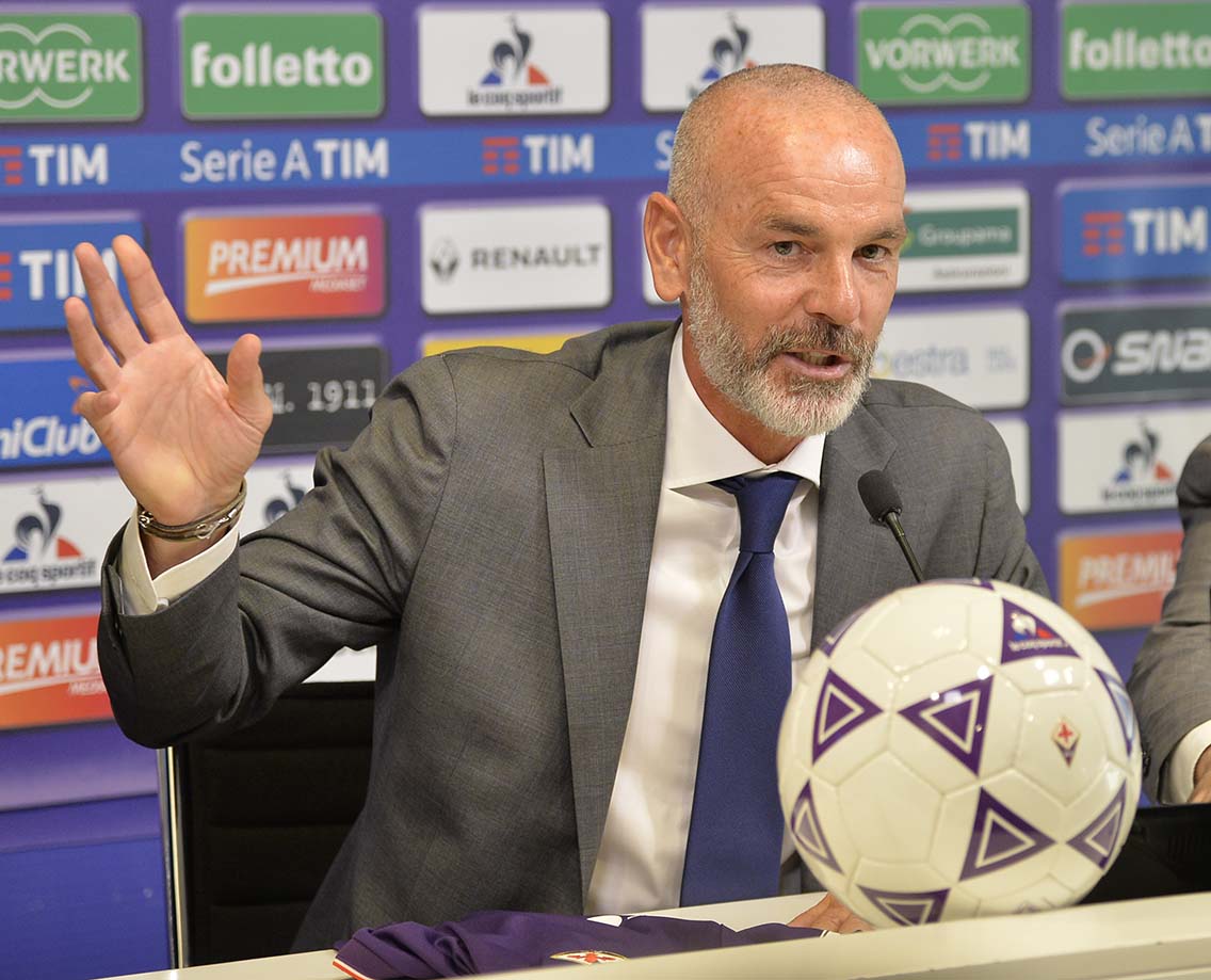 FIORENTINA 07-06-2017. PRESENTAZIONE DI STEFANO PIOLI. GALASSI SILVANO