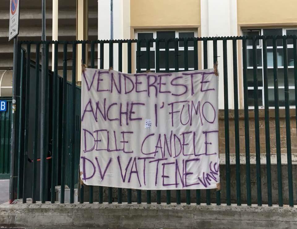 Ennesimo striscione al Franchi: questa volta contro i Della Valle (FOTO)