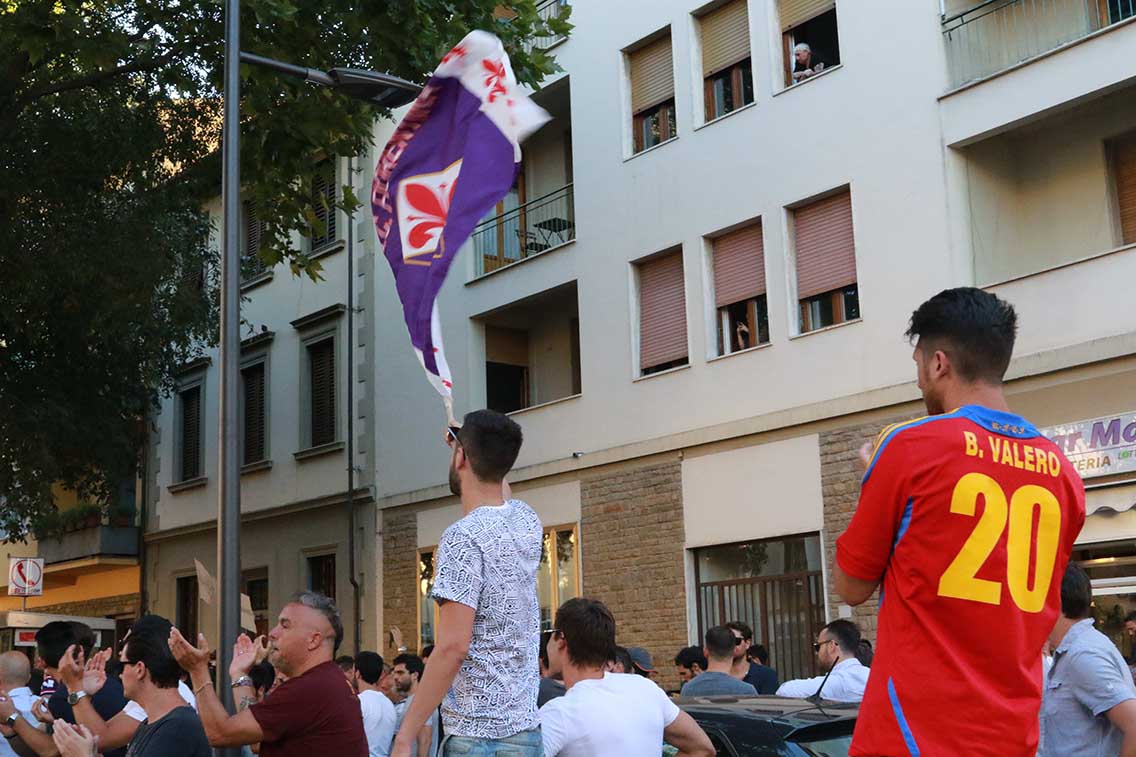 Contestazione Tifosi Stadio Franchi Salica