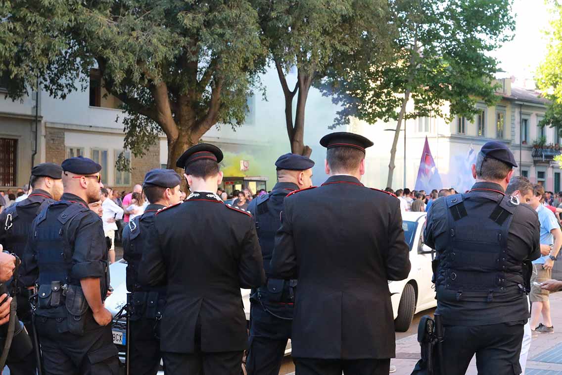 Contestazione Tifosi Stadio Franchi Salica