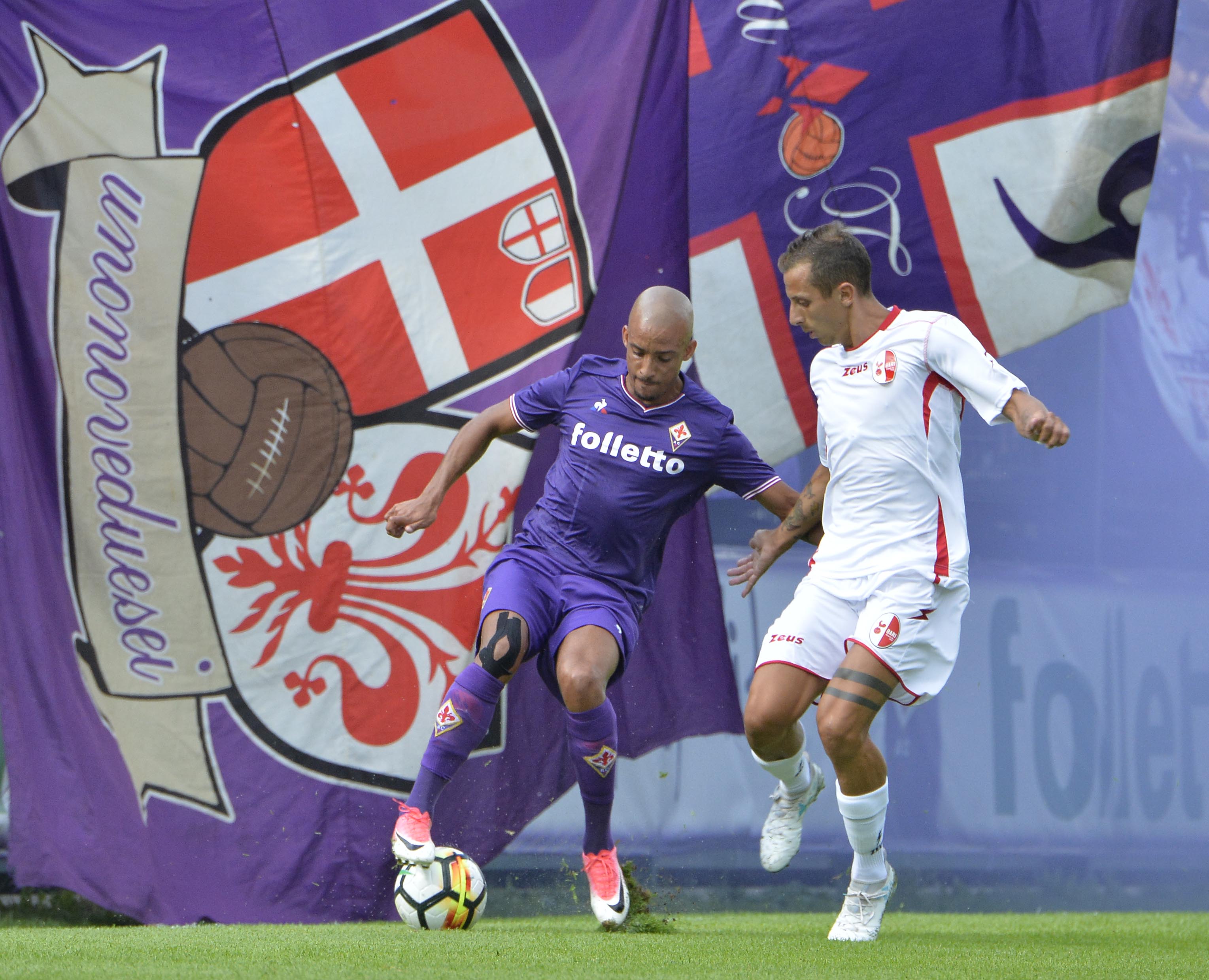 Fiorentina - Bari 1-1, Gaspar