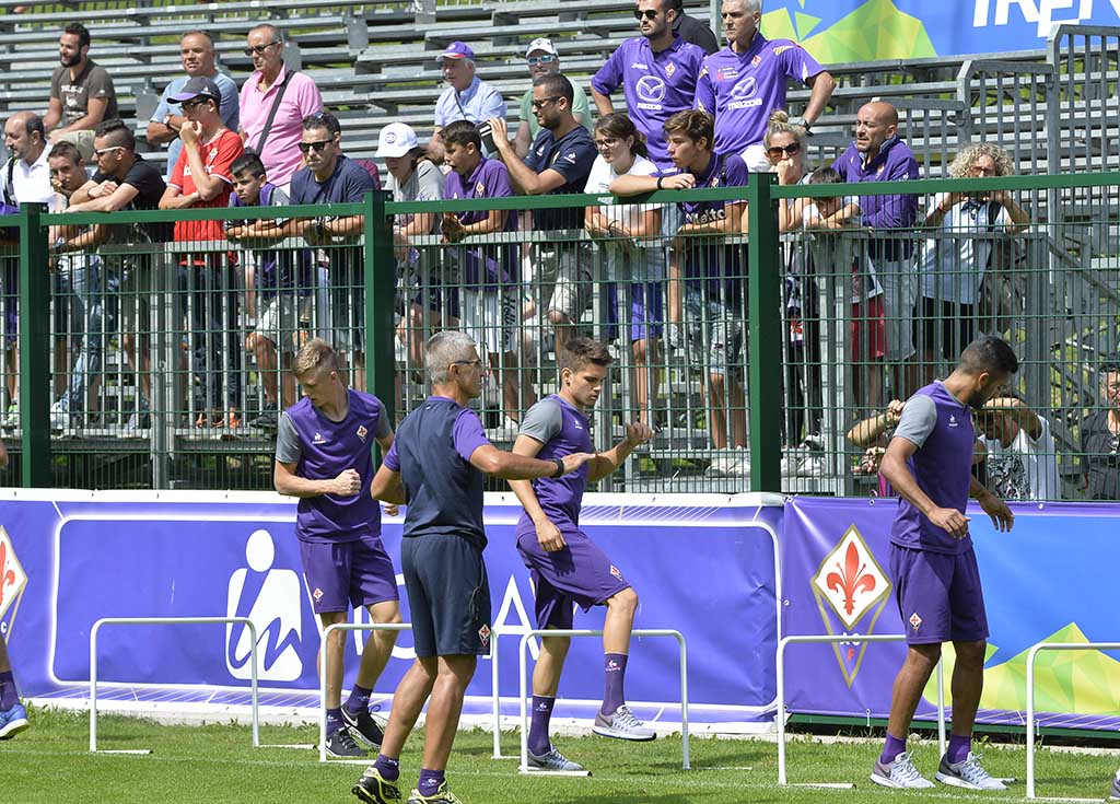 Allenamento Fiorentina Moena