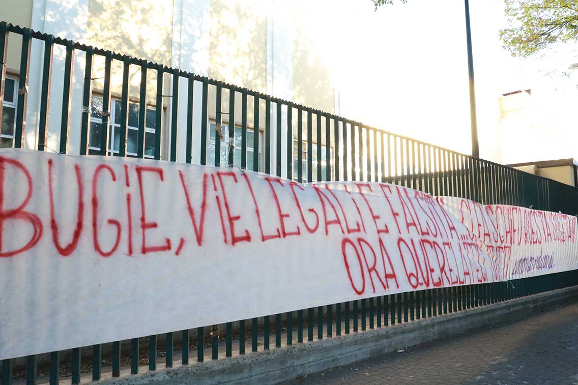 Contestazione Tifosi Stadio Franchi Salica