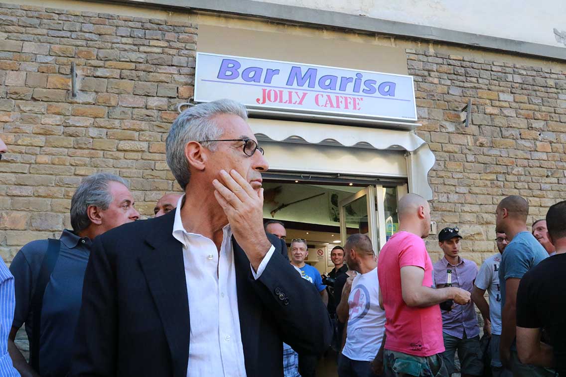 Contestazione Tifosi Stadio Franchi Salica